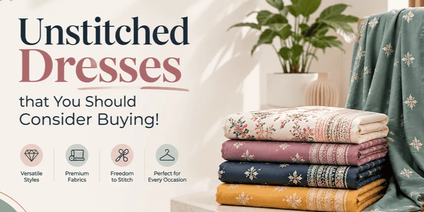 Unstitched dresses that you should consider buying!